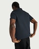 image 3 of F&F Pure Cotton Textured Polo Shirt in Navy