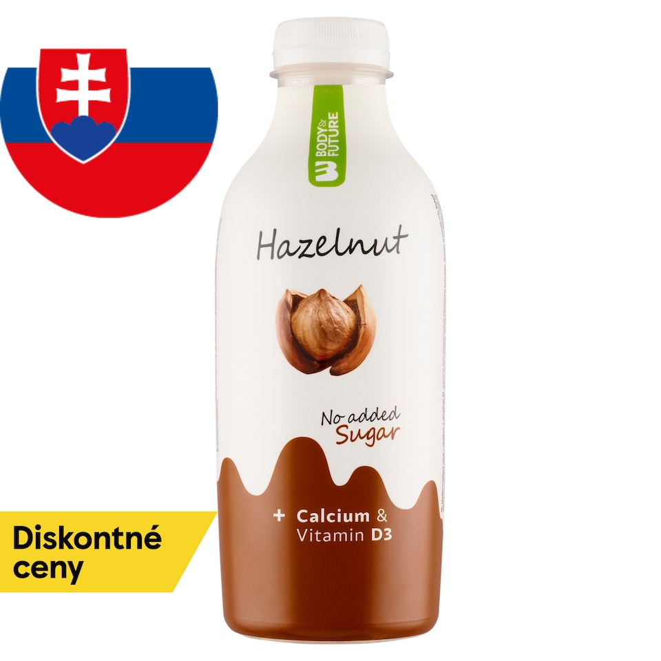image 1 of Body&Future Hazelnut Drink with Calcium and Vitamin D3 750 ml
