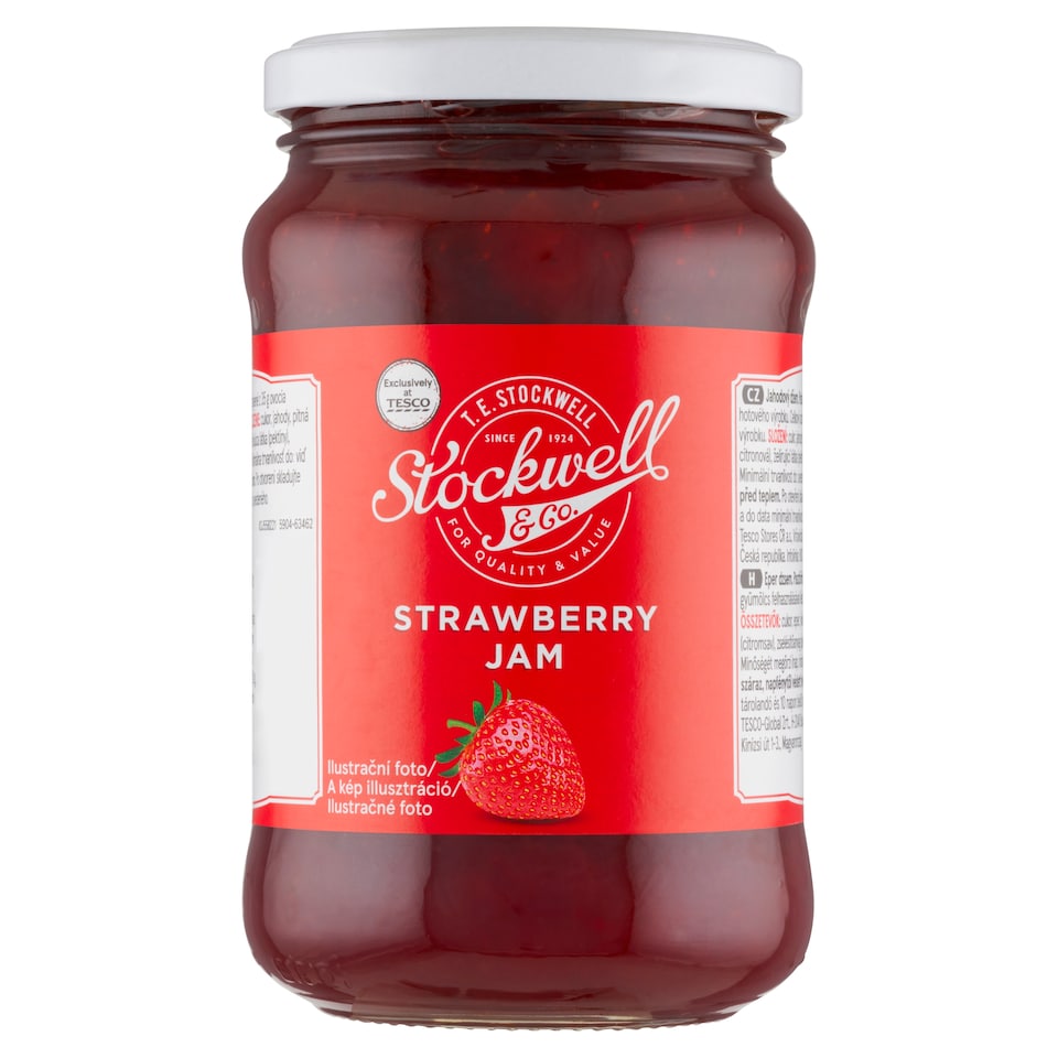 Stockwell & Co. Jahodový džem 450g