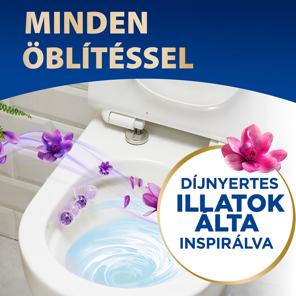 Bref de Luxe Midnight Bouquet WC frissítő 3 x 50 g  1. kép
