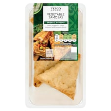 Tesco Vegetable Samosas 118g