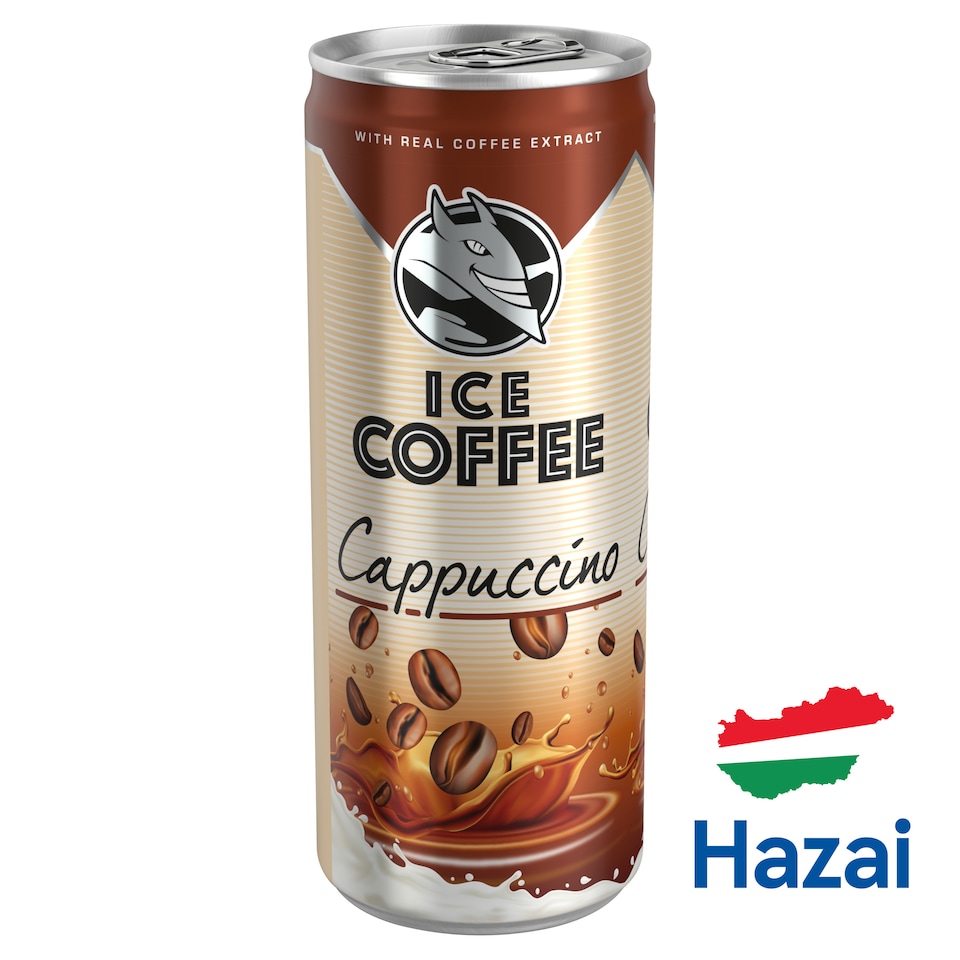HELL Ice Coffee Cappuccino UHT ital tejjel és kávékivonattal 250 ml