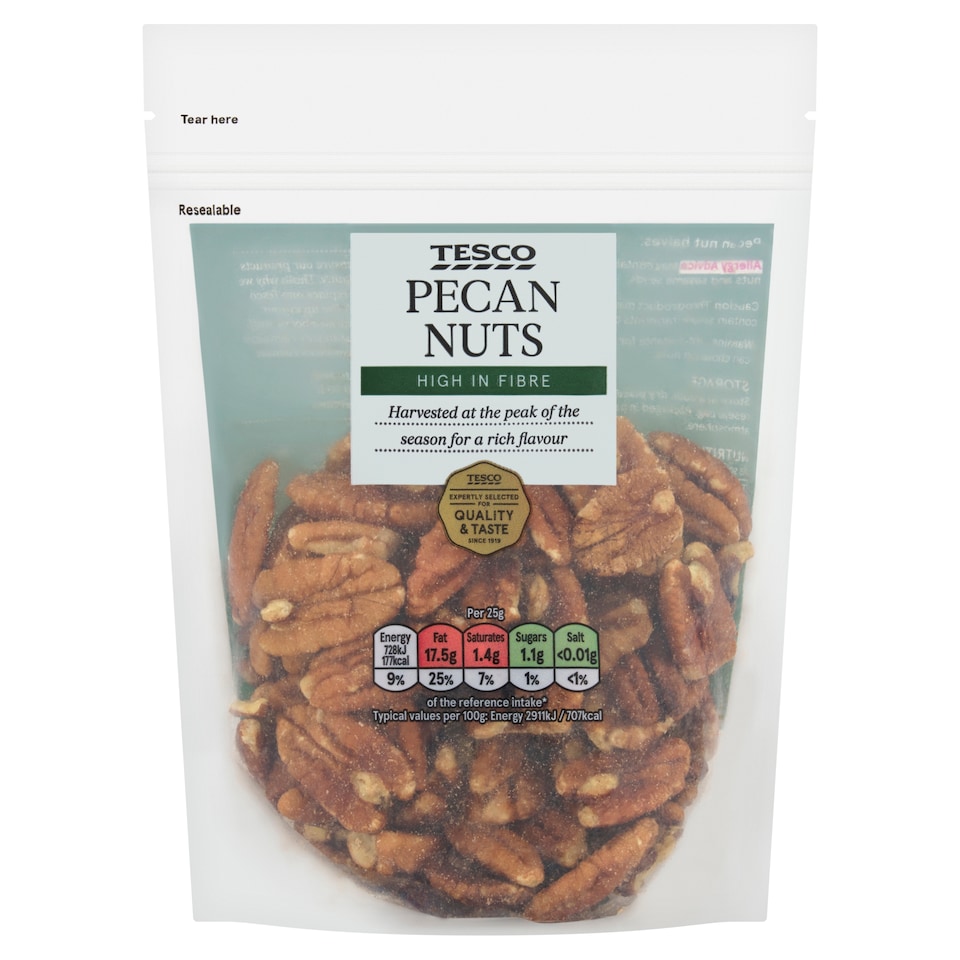 Tesco Pecan Nuts 150g