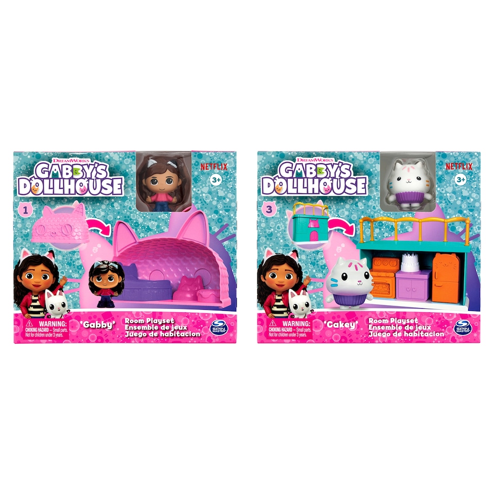 Gabby's Dollhouse mini babaház