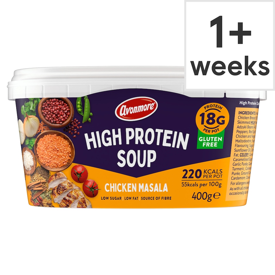 Avonmore High Protein Chicken Masala Soup 400g