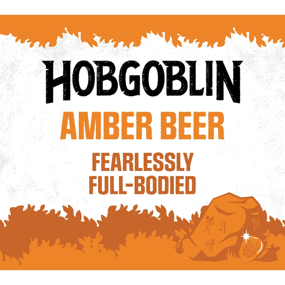 image 1 of Hobgoblin Amber Ale Beer Can 4x568ml