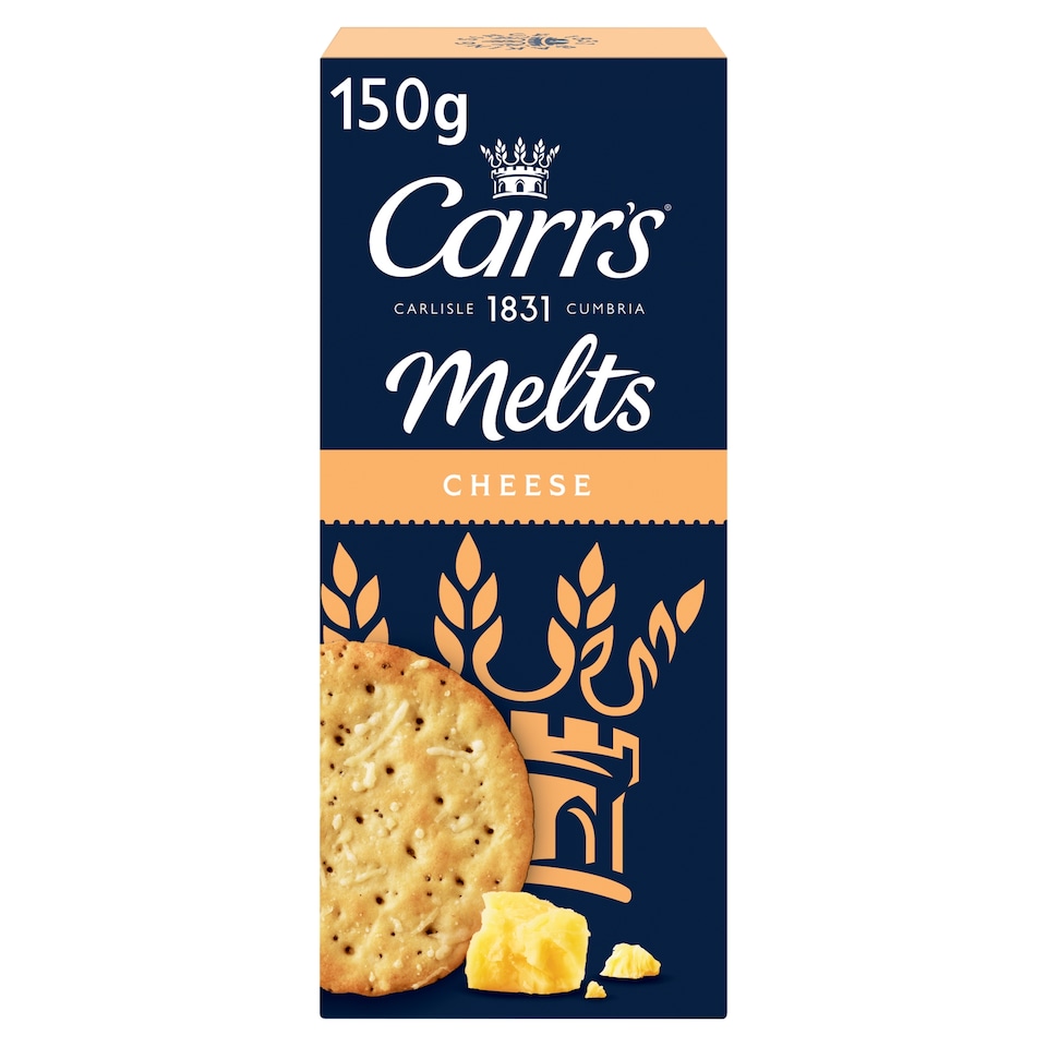 image 1 of Carr's Melts Cheese Crackers 150g