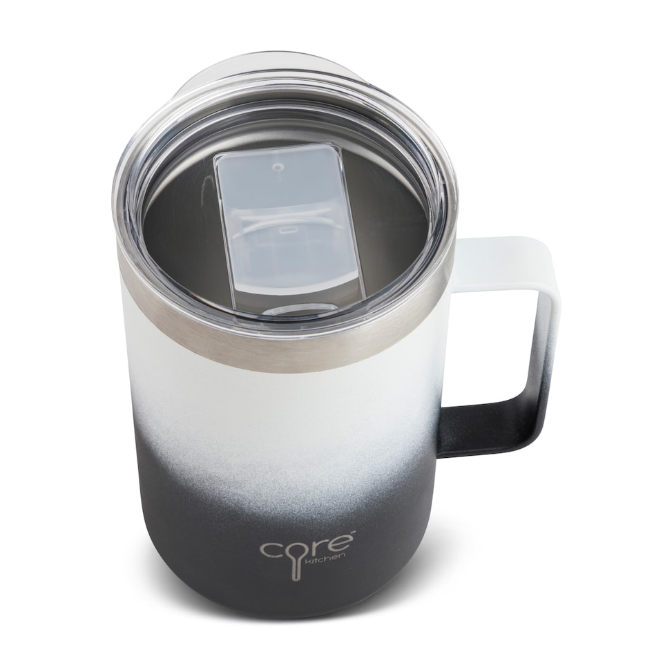 image 1 of Core Kitchen Black Ombre Roast Travel Mug 502Ml