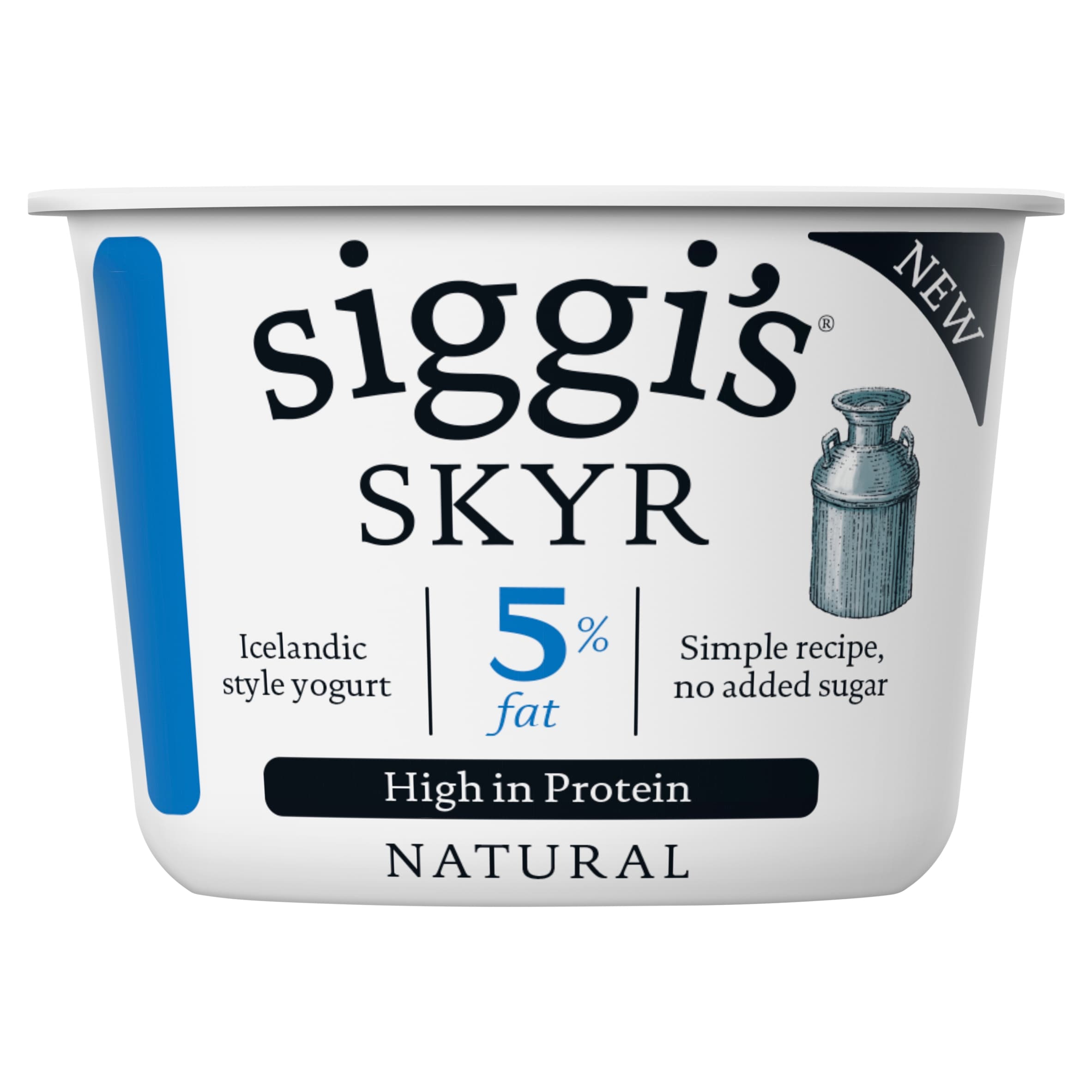 siggi's skyr Natural 5% fat Icelandic style yogurt 450g