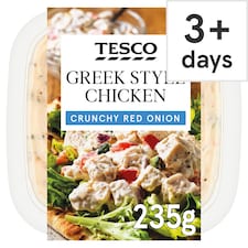 Tesco Greek Style Chicken Sandwich Filler 235g