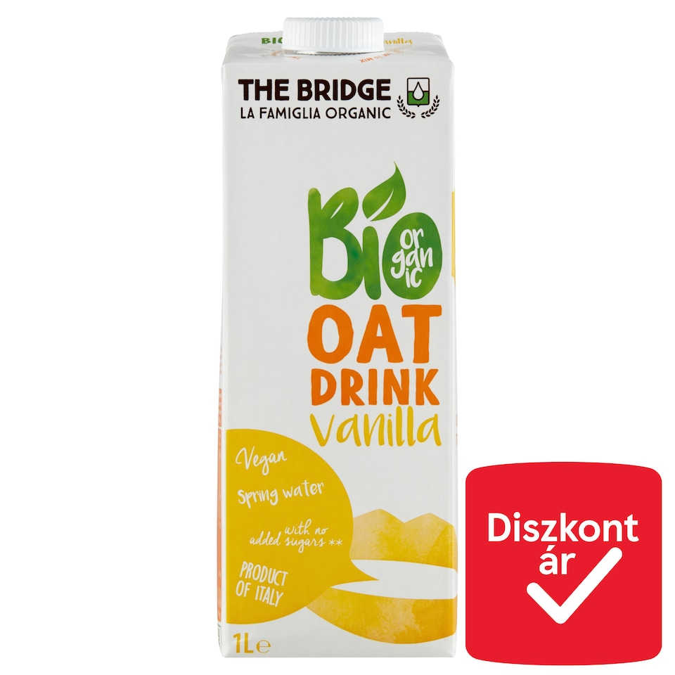 The Bridge Organic UHT Oat Drink with Vanilla 1 l