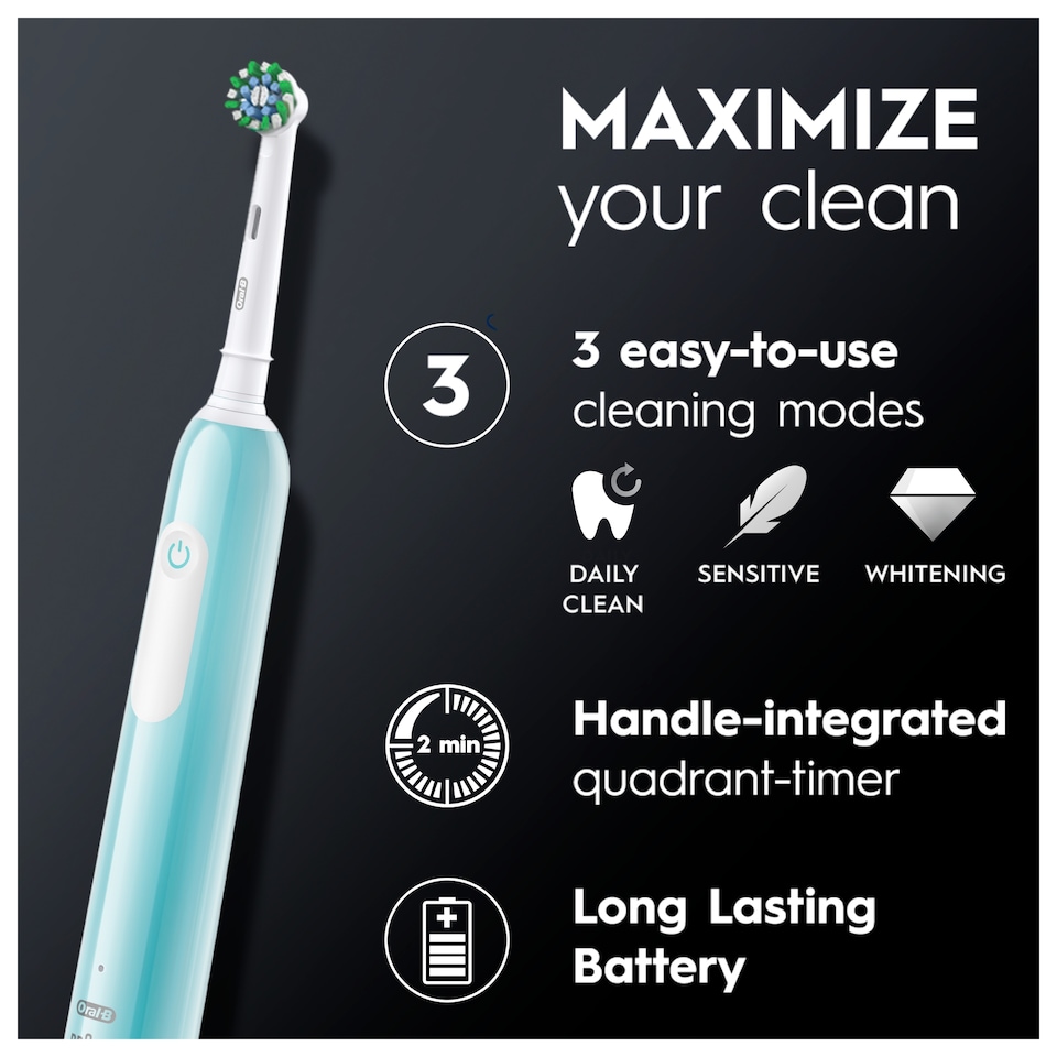 image 1 of Oral-B Pro Series 1 Electric Toothbrush Blue