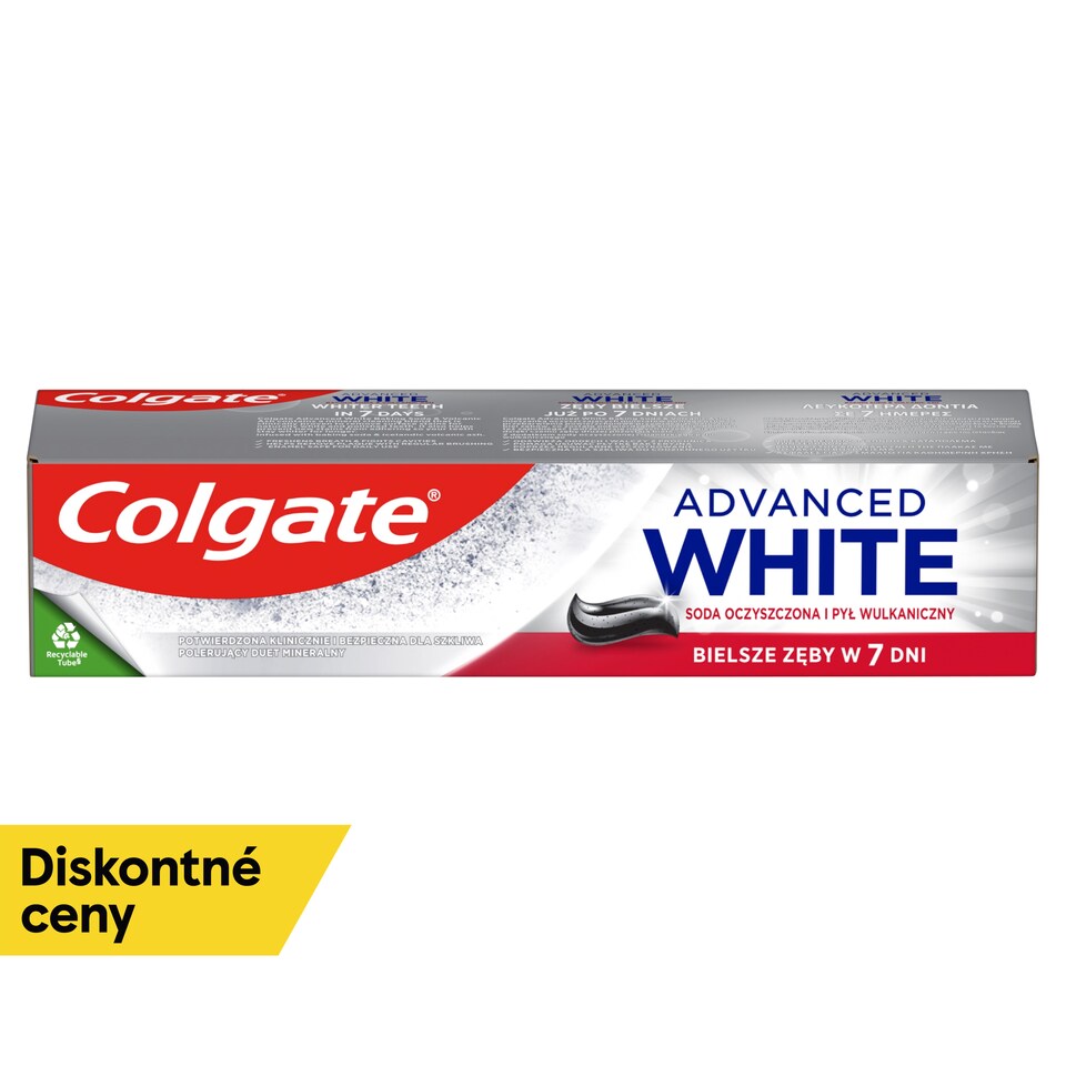 image 1 of Colgate Advanced White Baking Soda & Volcanic Ash Toothpaste