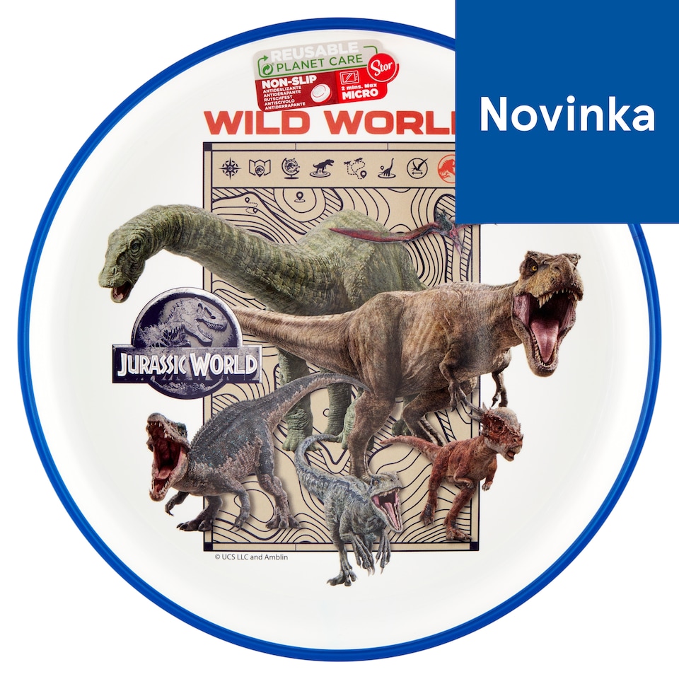Stor Jurassic World Wild Plate