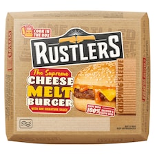Rustlers The Supreme Cheese Melt Burger 173G