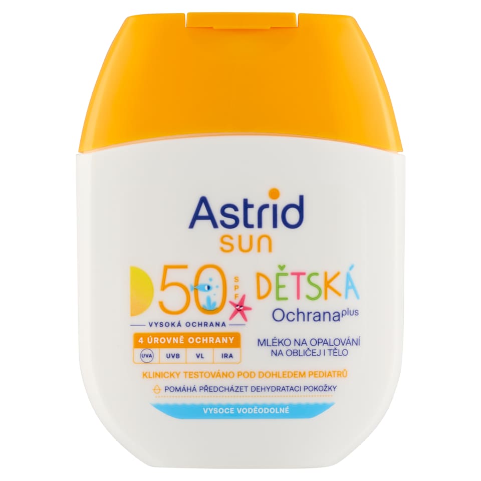 Obrázek 1 pro produkt Astrid Sun Dětské mléko na opalování SPF 50 60ml