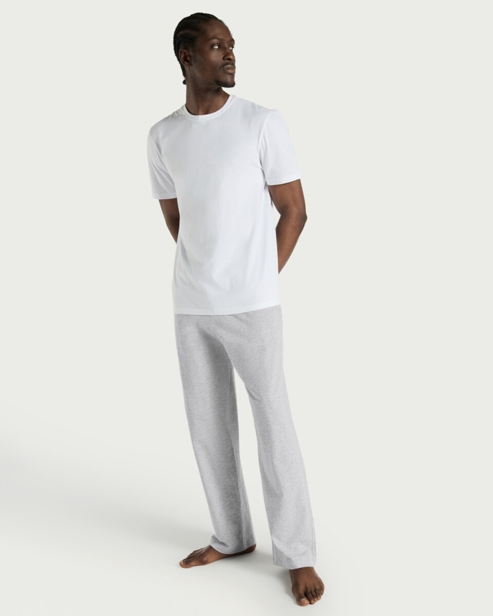image 1 of F&F 2-Pack Cotton Rich Pyjama Bottoms in Multi
