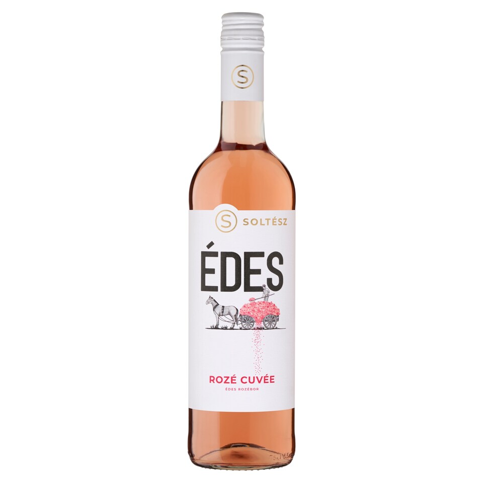 Soltész Édes Felső-Magyarországi Rozé Cuvée édes rozébor 11,5% 750 ml 1. kép
