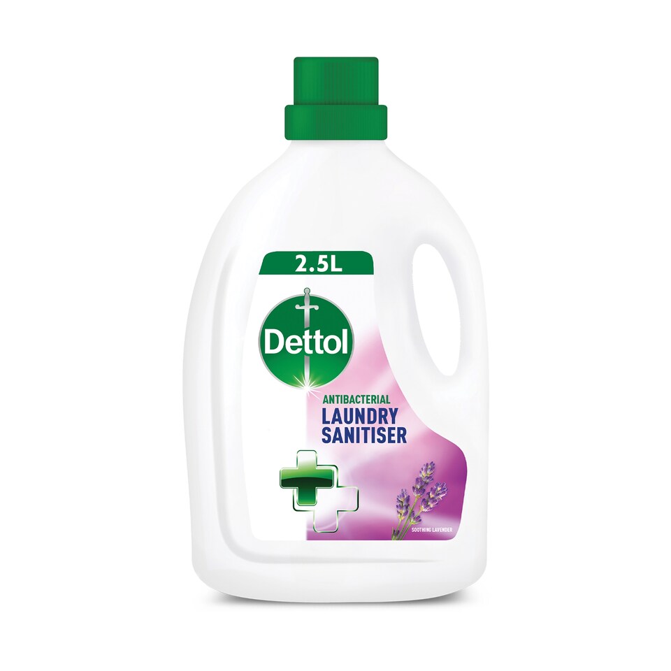 image 1 of Dettol Antibacterial Laundry Cleanser Liquid Lavender 2.5L