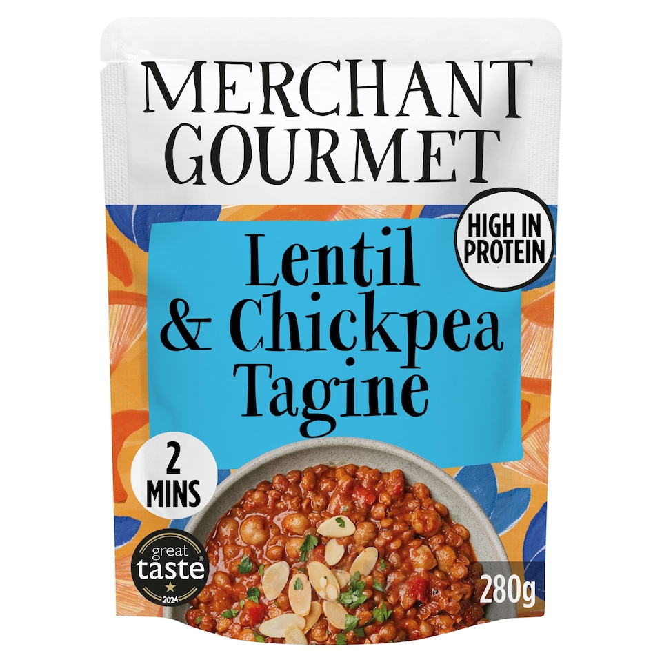 image 1 of Merchant Gourmet Lentil & Chickpea Tagine 280g