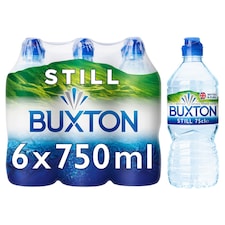 Buxton Still Mineral Water 6X75cl