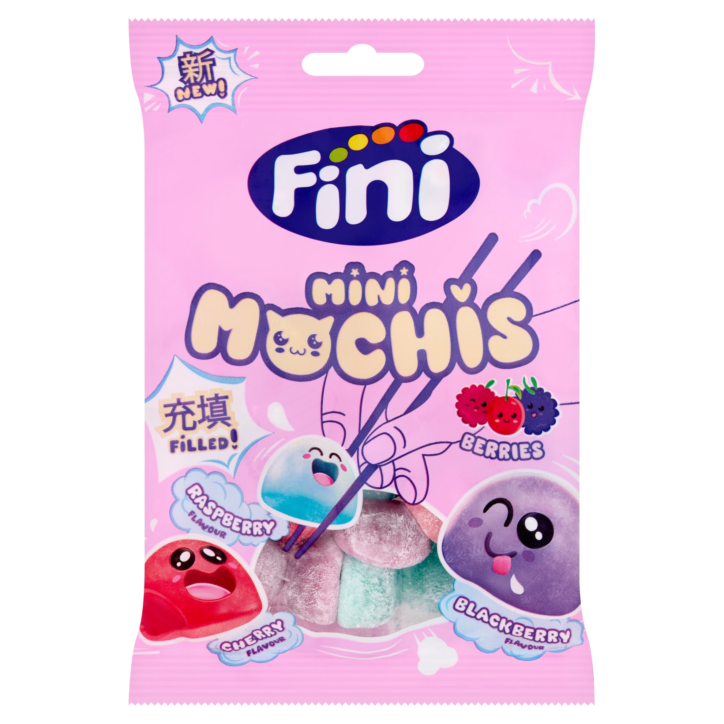 Fini Mini Mochi Berries 90g