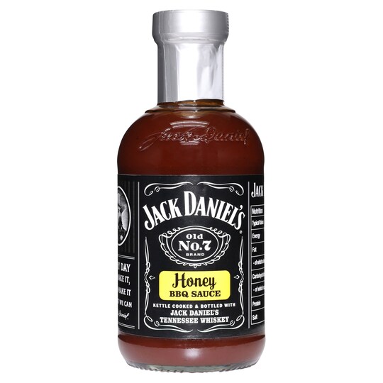 Jack Daniels Gluten Free Honey Bbq Sauce 553G Tesco Groceries