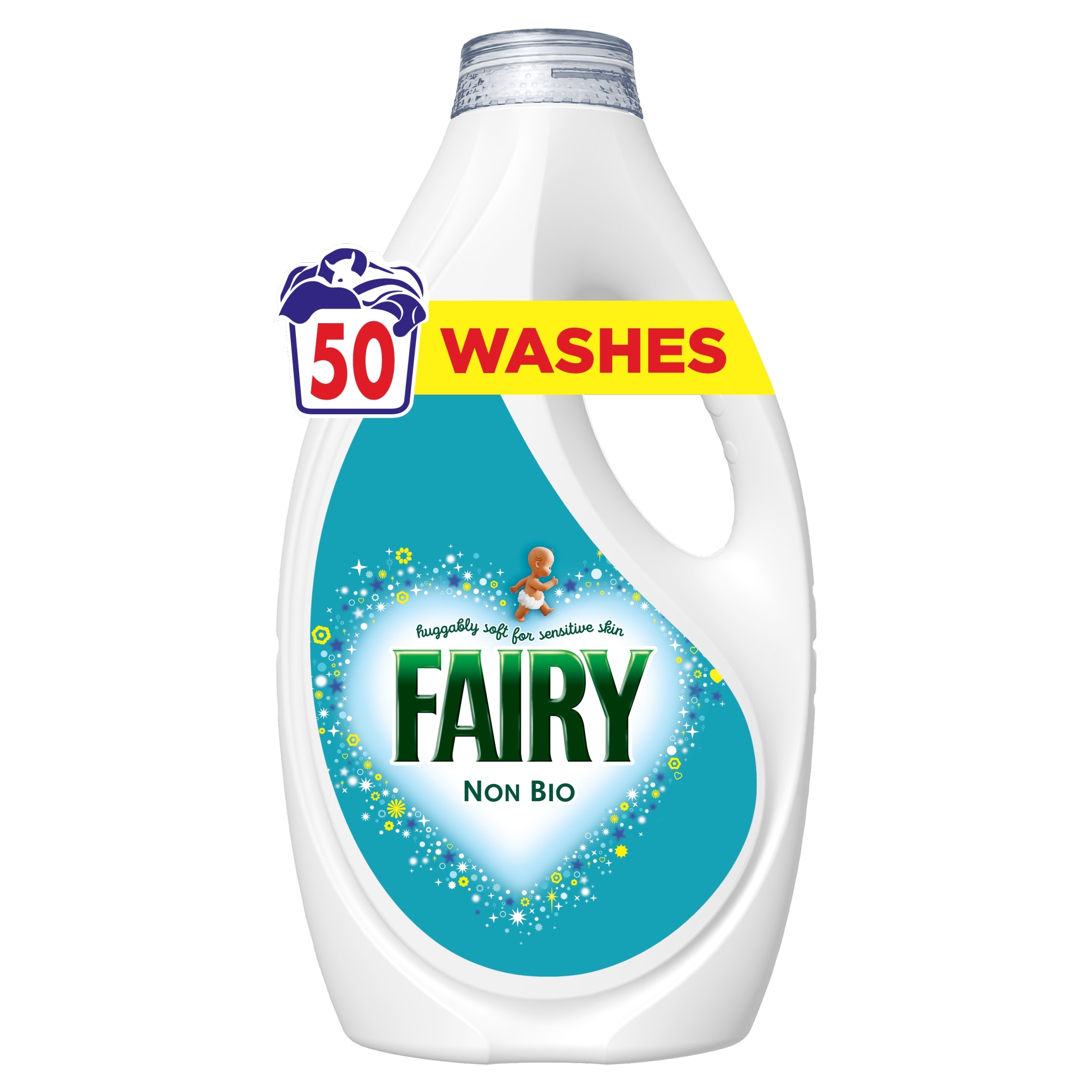 Fairy Non Biological Washing Liquid 50 Washes 1550ml