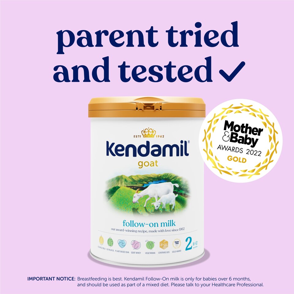 image 1 of Kendamil Goat Follow-On Milk Stage 2 6-12 Months 800g