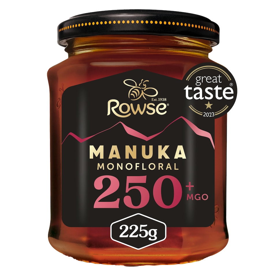 image 1 of Rowse Authentic Manuka New Zealand Honey 250+ Mgo 225G