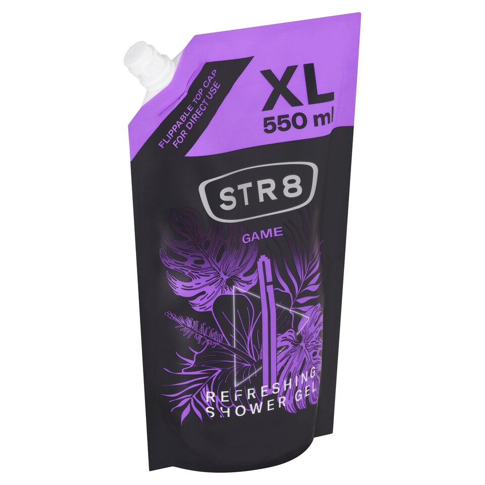 STR8 Game osvěžující sprchový gel 550ml