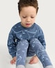 image 1 of F&F Boys 3-Pack Cotton Rich Dinosaur Leggings in Multi