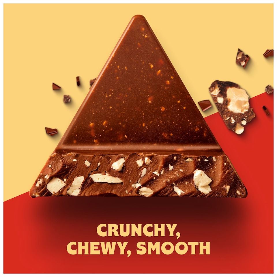 image 1 of TOBLERONE MILK CHOCOLATE WITH HONEY & ALMOND NOUGAT 340g