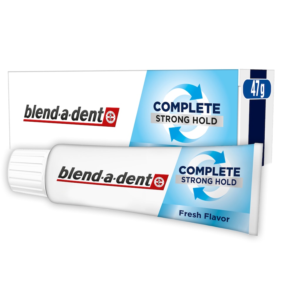 image 1 of Blend-a-dent Complete Denture Adhesive 47g, Original