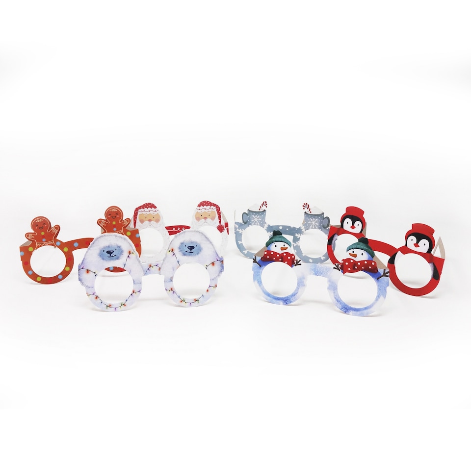 image 1 of Tesco Snowflake Cube Christmas Crackers 12 pack