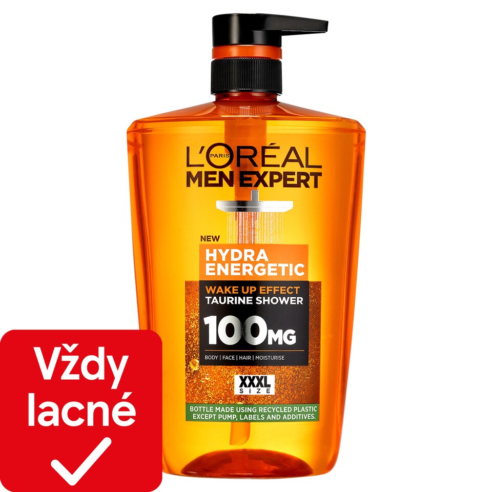 L'Oréal Paris Men Expert Hydra Energetic Shower Gel 1 L
