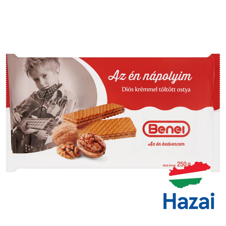 image 1 of Benei Walnut Cream Filled Wafer 250 g