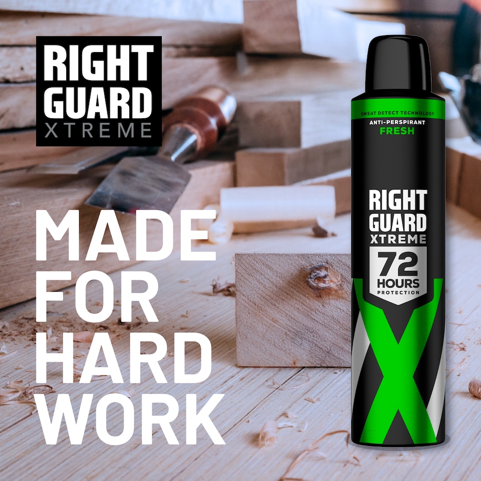 image 1 of Right Guard Xtreme Silver Fresh Blast Antiperspirant Deodorant 150Ml