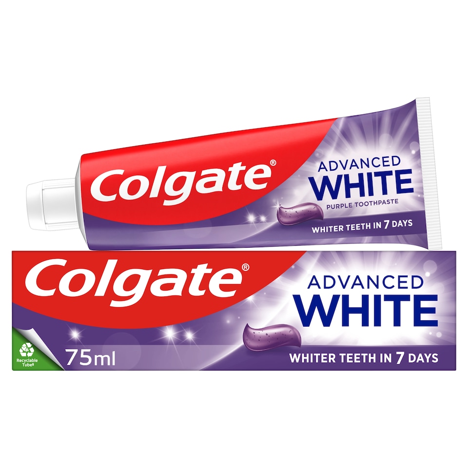 image 1 of Colgate Advanced White Purple Toothpaste 75ml