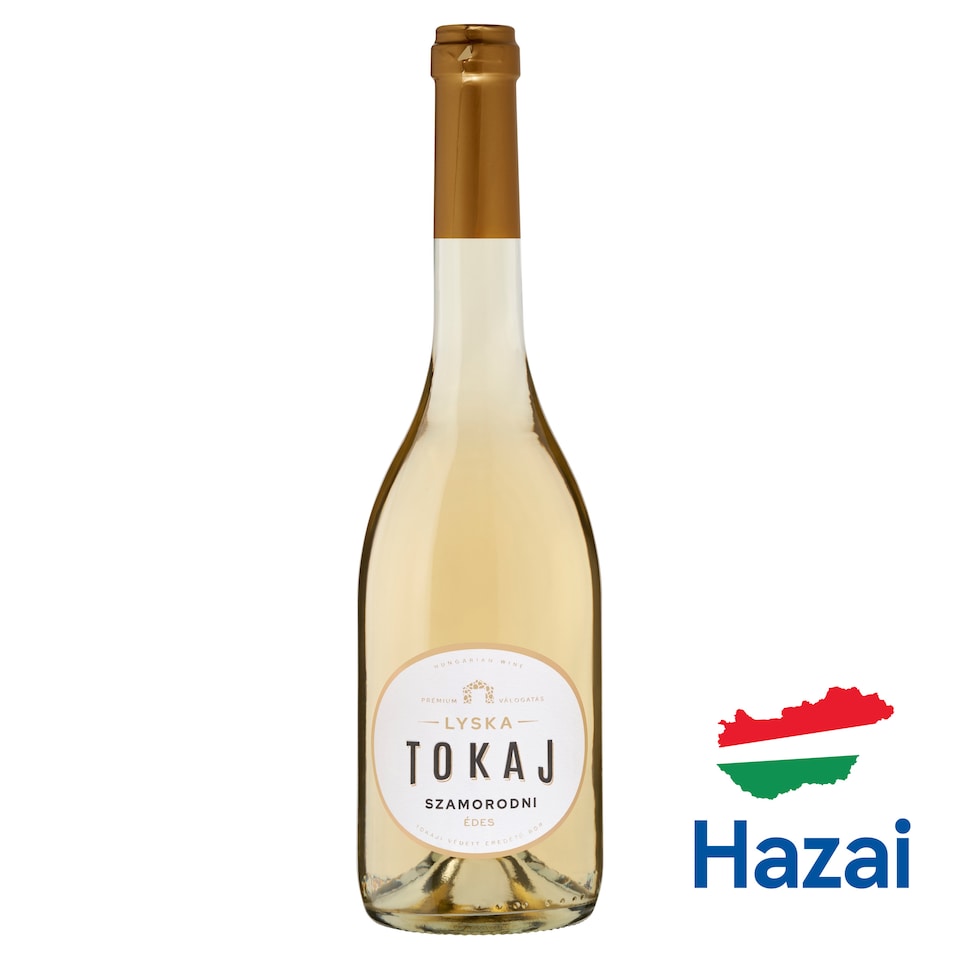 Lyska Tokaji Szamorodni édes fehérbor 11% 500 ml 1. kép