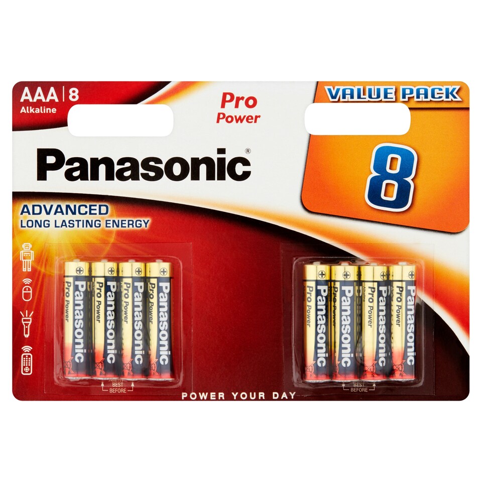 Panasonic Pro Power Aaa 8Pk
