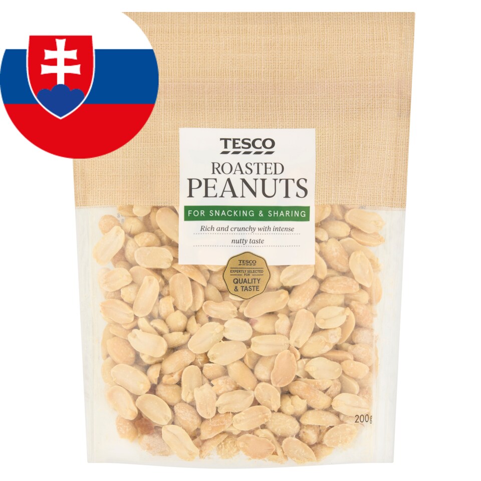Tesco Roasted Peanuts 200 g