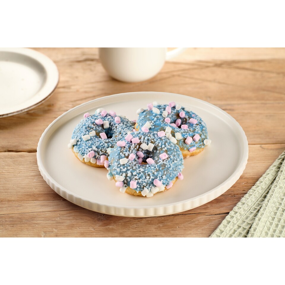 image 1 of Tesco Blue Donut with Marshmallows 60 g