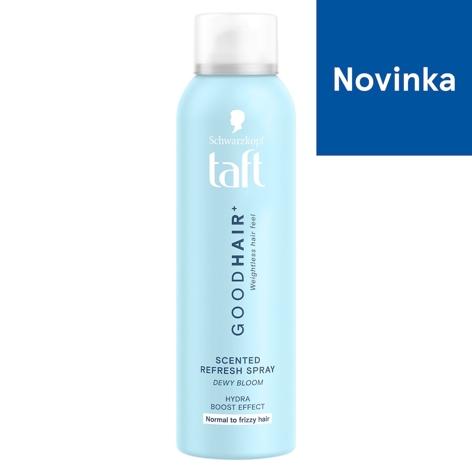Schwarzkopf Taft Goodhair+ Osviežujúci sprej 150 ml