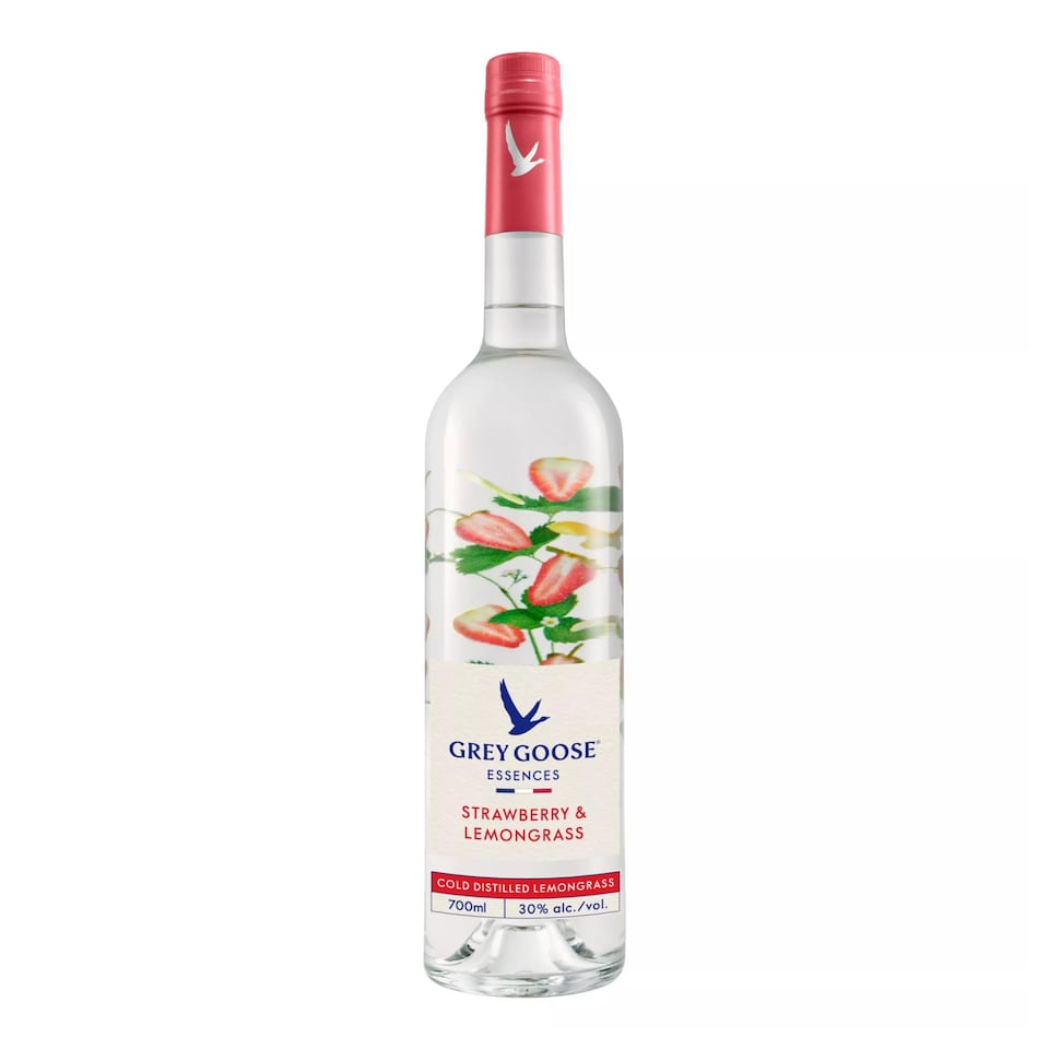 image 1 of Grey Goose Essences Strawberry Lemongrass Vodka Drink 700Ml