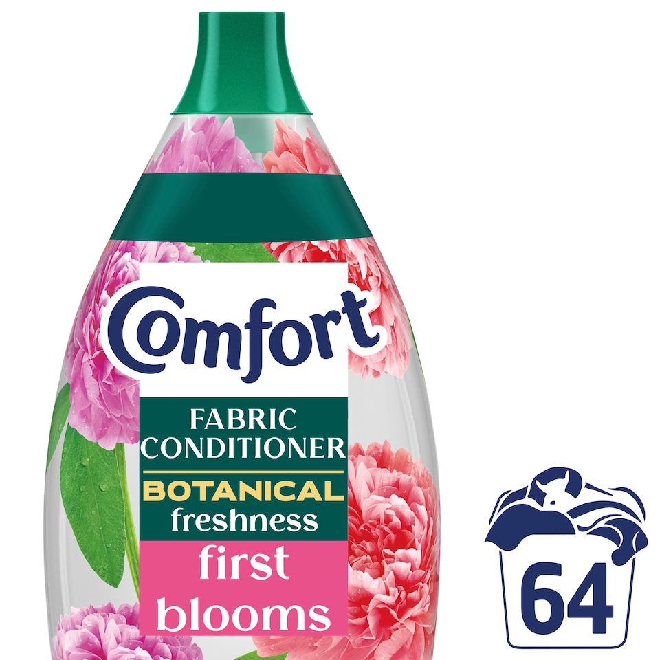 image 1 of Comfort Botanical First Blooms Fabric Conditioner 64 Wash 960ml