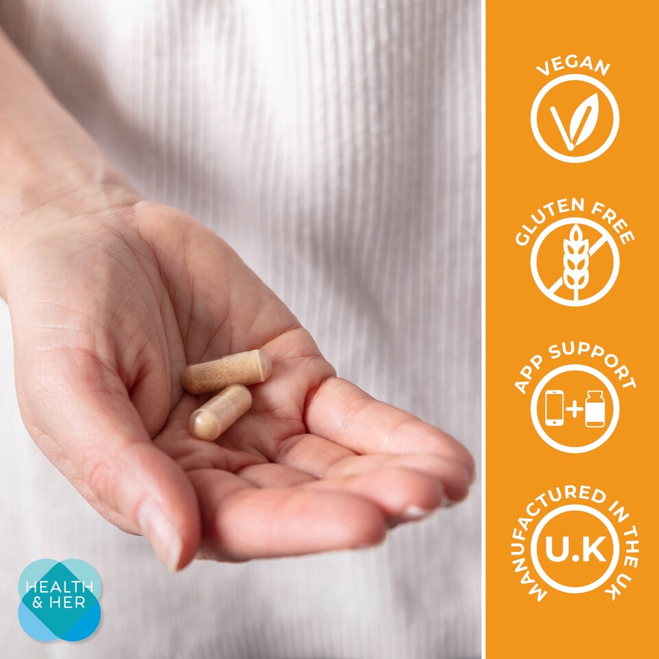 image 1 of Health & Her Perimenopause Mind+ Capsules & Supplement 30s