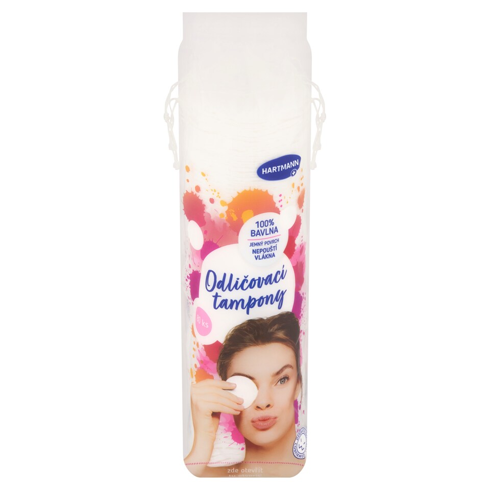 image 1 of Hartmann Makeup Removal Pads 80 pcs