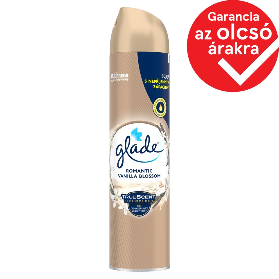 Glade Romantic Vanilla Blossom légfrissítő aeroszol 300 ml