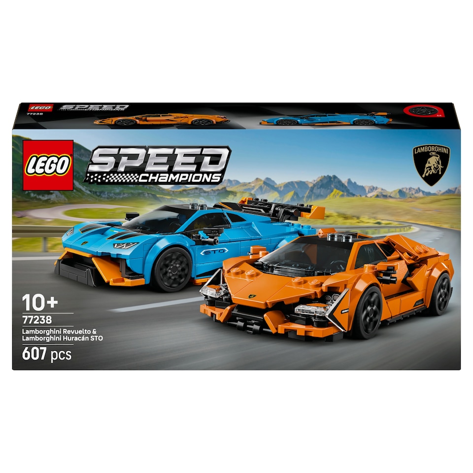 Obrázek 1 pro produkt LEGO Speed Champions 77238 Lamborghini Revuelto a Huracán Sto
